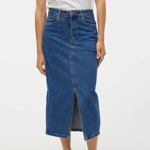 Long Denim skirt, High Waist from Vero Moda